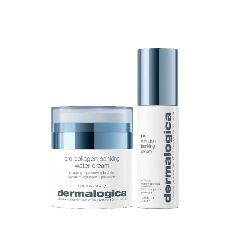 Pro-Collagen Banking Water Cream + Pro-Collagen Banking Serum