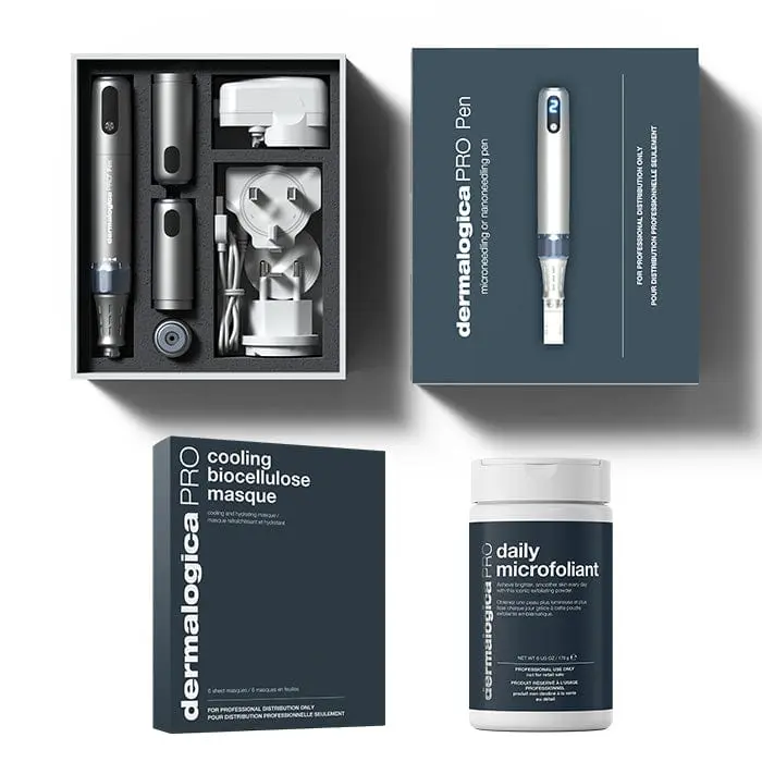 Pro Pen Kit mit Daily Microfoliant + Cooling Biocellulose Masque