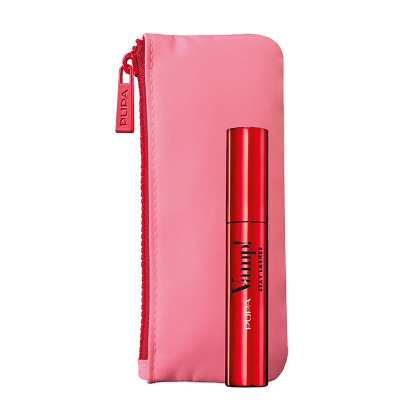 Pupa Kit Mascara Vamp! Sexy Lashes 12 ml + Pouch