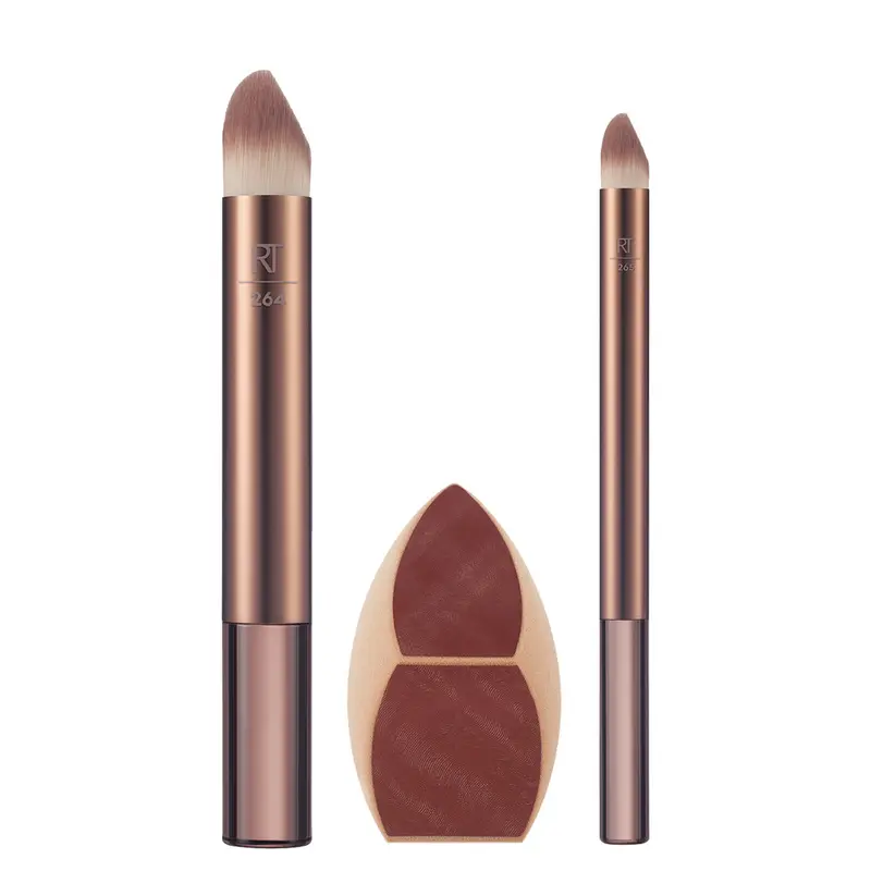 Real Techniques Make Up Saver Sponge + Brush Trio