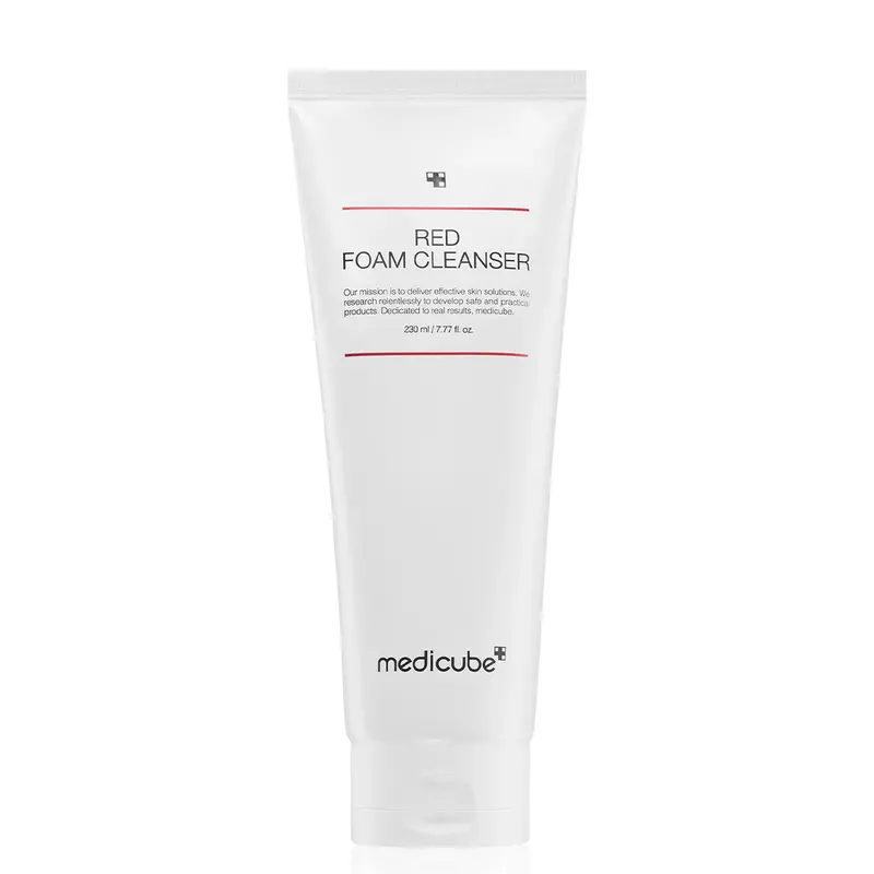 Red Foam Cleanser Detergente Viso Schiumogeno Purificante