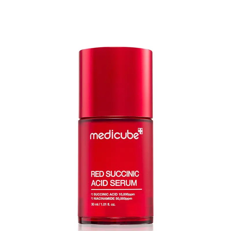 Red Succinic Acid Clarifyg Serum Siero Viso Lenitivo e Illuminante