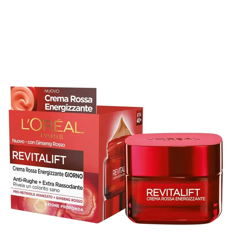 Revitalift Crema Rossa Energizzante Giorno