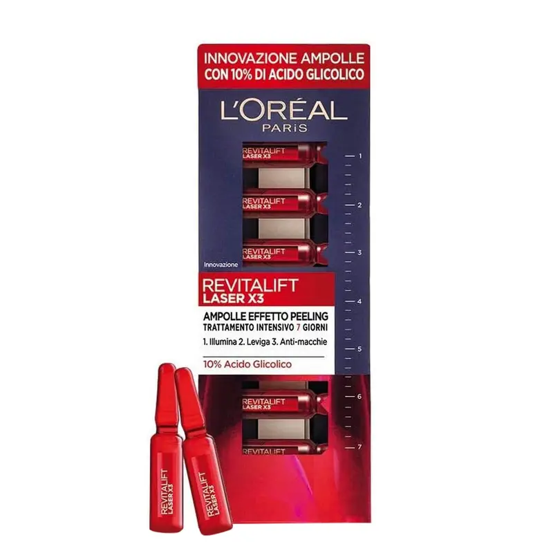 Revitalift Laser X3 Ampolle Effetto Peeling