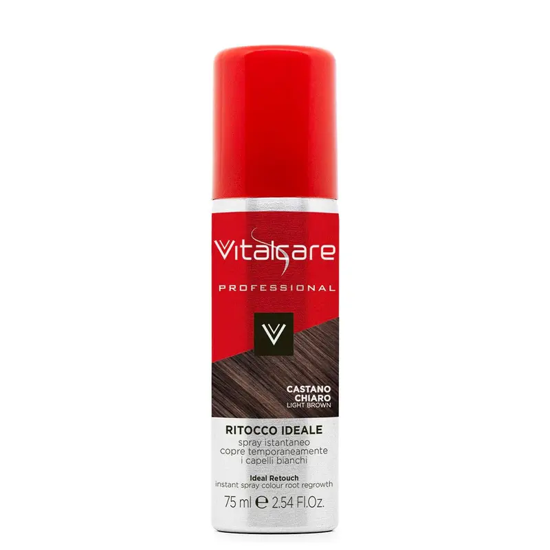 Ritocco Ideale Spray Istantaneo Colorato Castano Chiaro