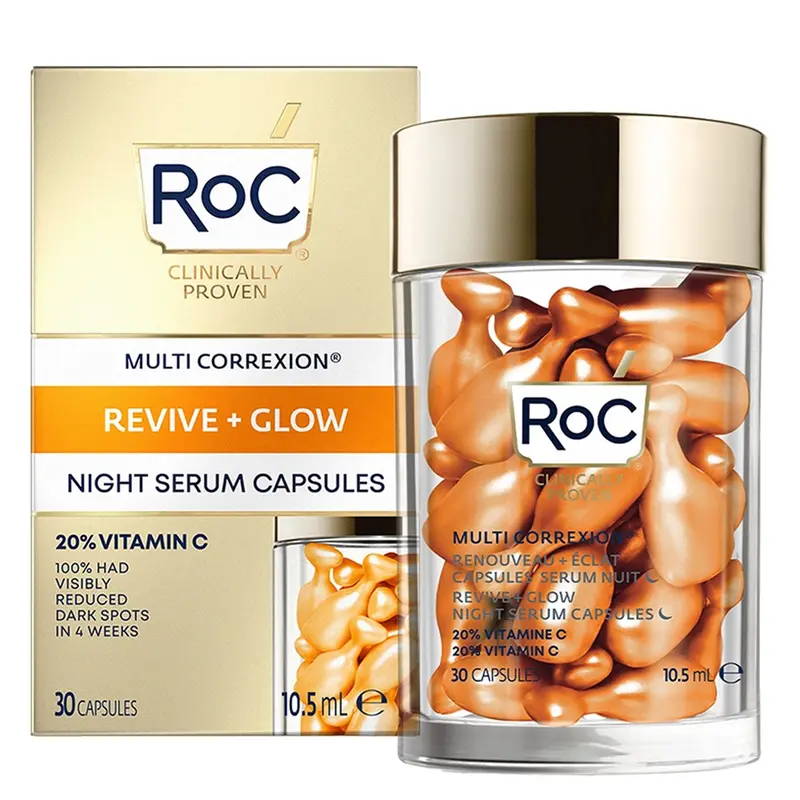 Roc Multi Correxion Renouveau + Éclat Capsules Sérum Nuit 30 capsule exion Renouveau + Éclat Capsules Sérum Nuit