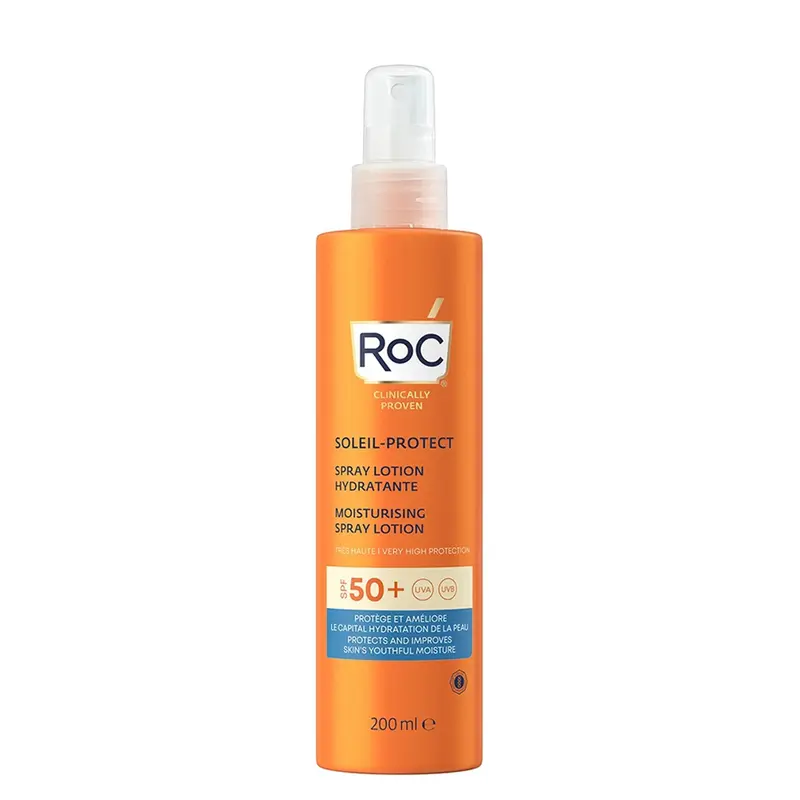 Roc Soleil Protect Spray Lotion Hydratant Spf50+