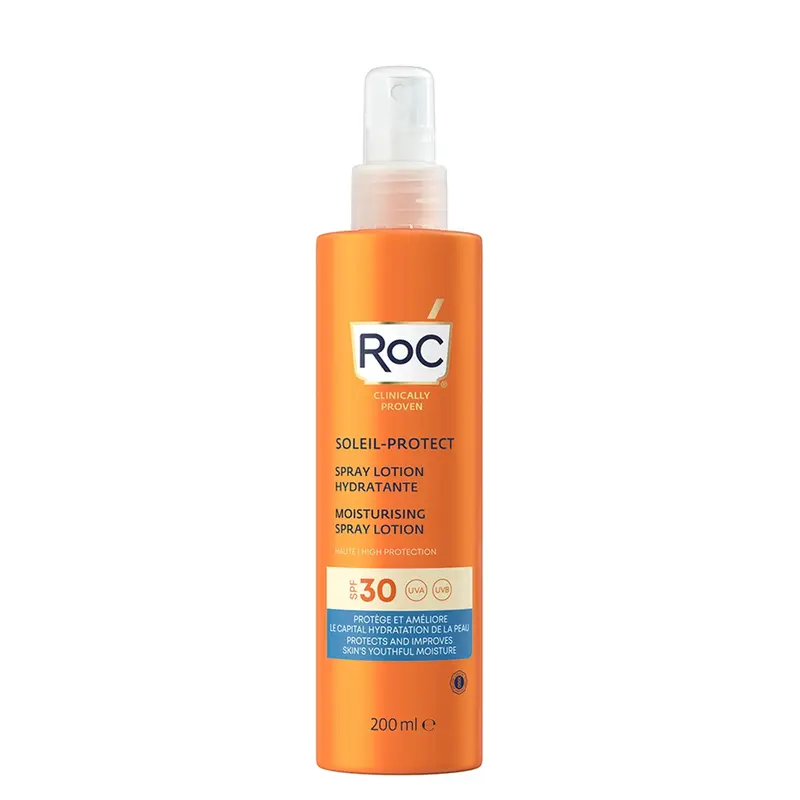Roc Soleil Protect Spray Lotion Hydratante Spf30
