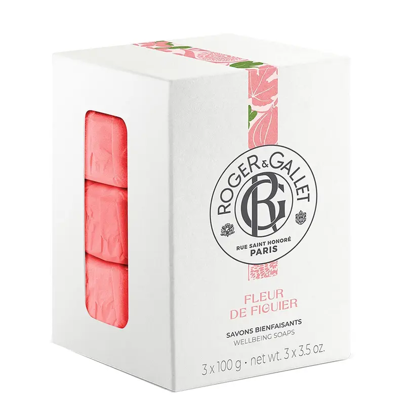 Roger&Gallet Fleur De Figuier Savons Parfumés 3x100 gr