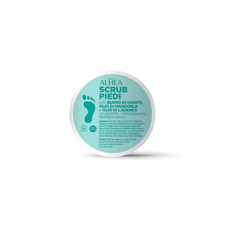 Scrub Piedi Levigante, deodorante, rinfrescante