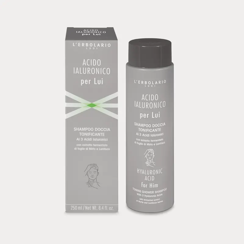 Shampoo Doccia Acido Ialuronico per Lui