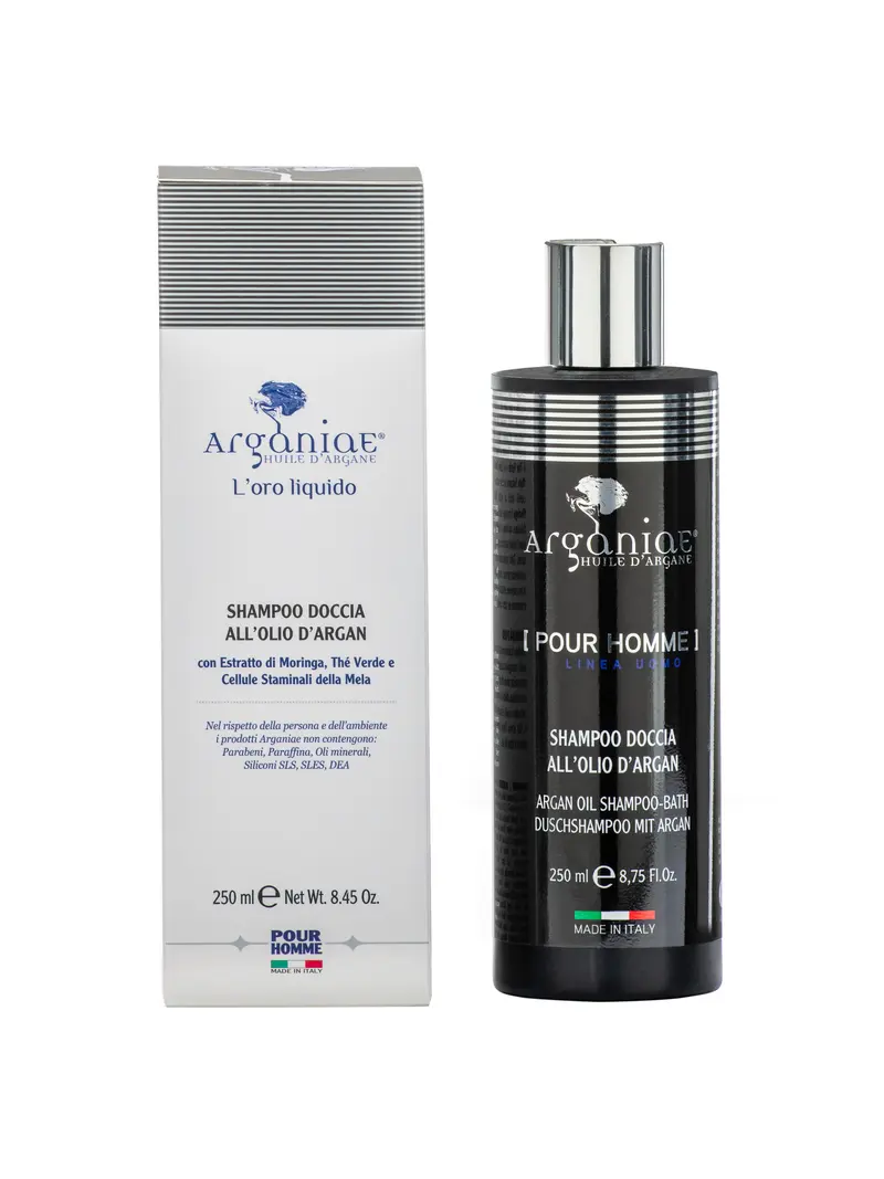 Shampoo Doccia Uomo all'Argan