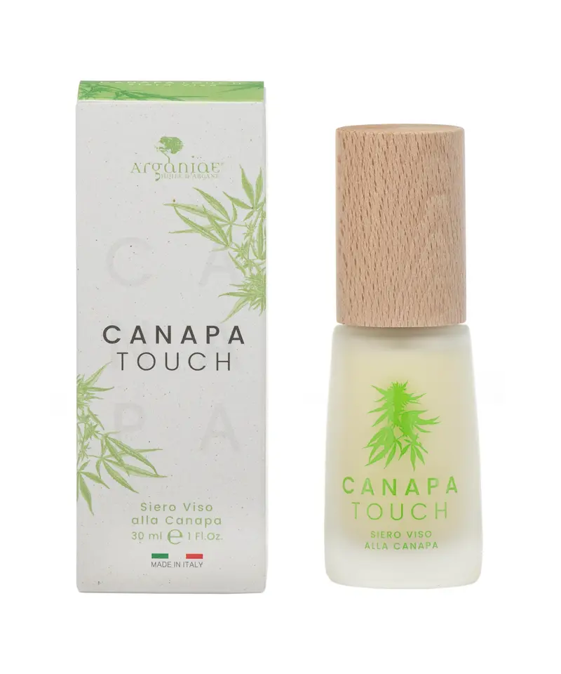 Siero Viso all’Olio di Canapa – Linea Canapa Touch
