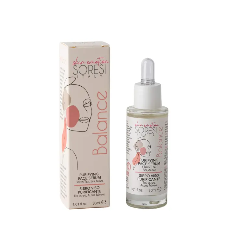 SIERO VISO PURIFICANTE Per pelli miste, con eccesso di sebo ed acne