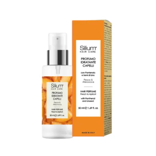 SILIUM PROFUMO IDRATANTE PESCA & ALBICOCCA TRATTAMENTO PER CAPELLI Idratante e Rinforzante 50 ml