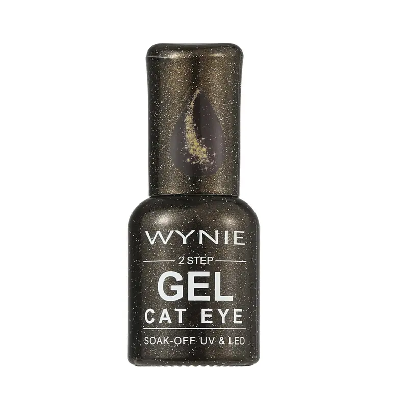 Smalto Semipermanente Gel Color 132 - Golden Eclipse | Finish Magnetico Cat Eye