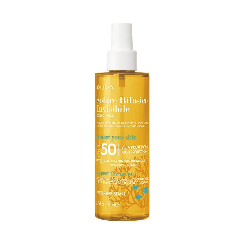 Solare bifasico Invisibile SPF50