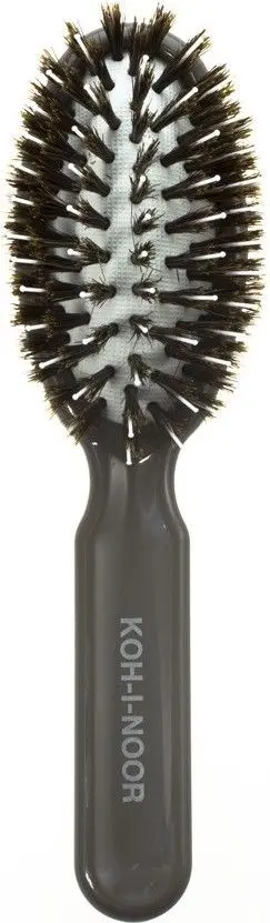 Spazzola Pneumatica Ovale Piccola Riccio in Cinghiale e Nylon