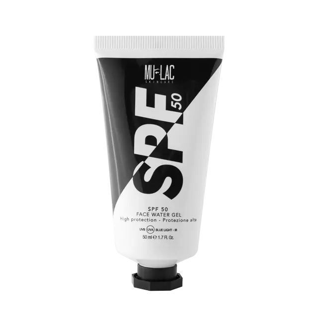 SPF 50 FACE WATER GEL - FOTOPROTEZIONE GIORNALIERA SPF 50