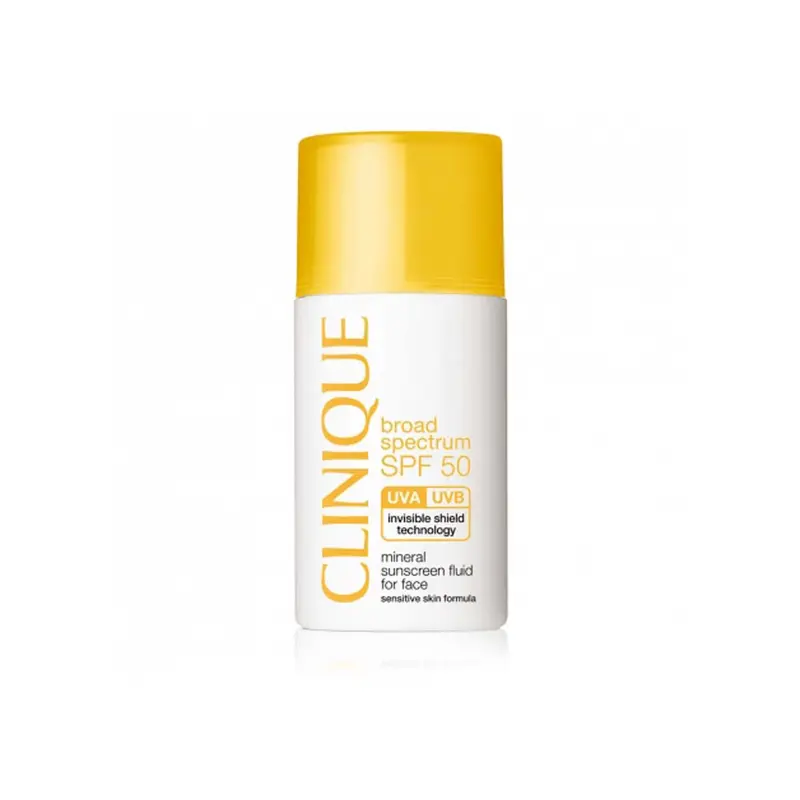 Spf 50 Mineral Sunscreen Fluid For Face
