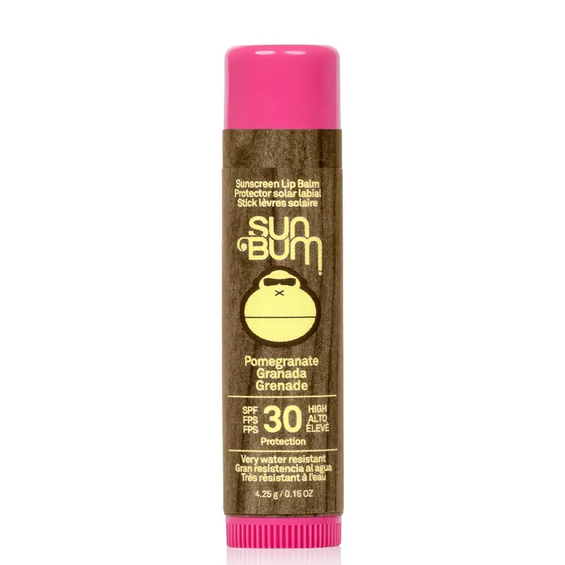 SPF30 Sunscreen Lip Balm Pomegranate