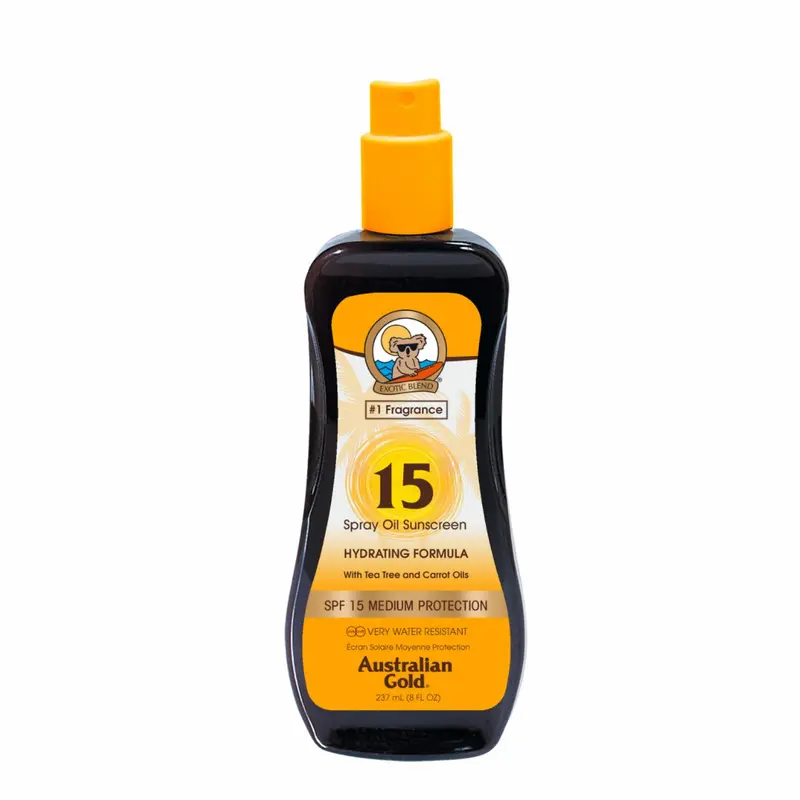 Spray Oil Sunscreen Spray Solare SPF 15
