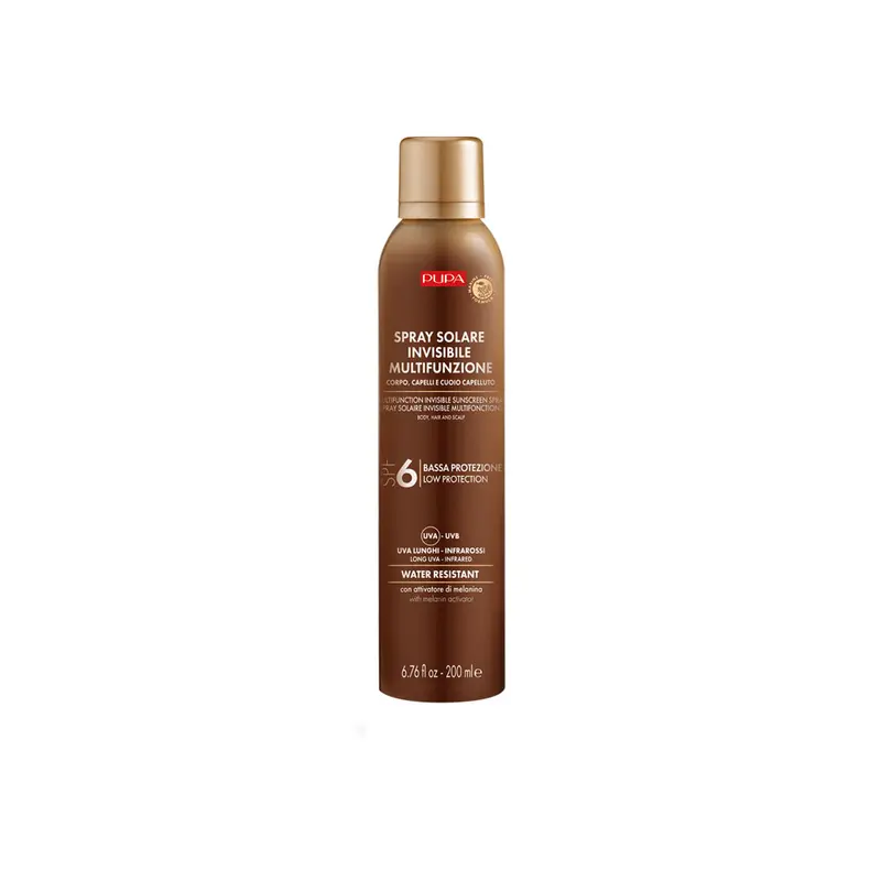 Spray Solare Invisibile Multifunzione SPF6