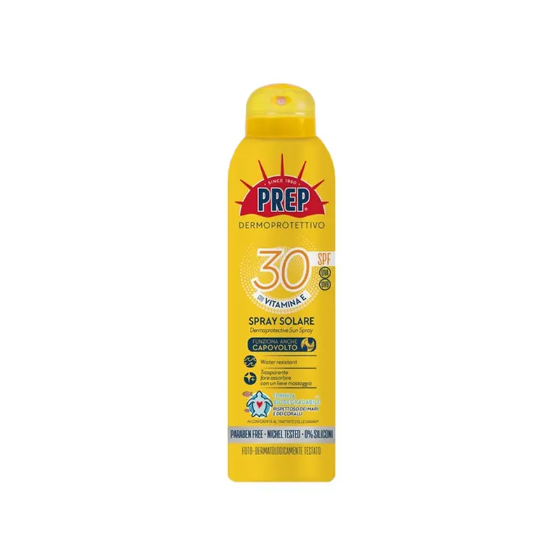 Spray solare SPF30 con Vitamina E