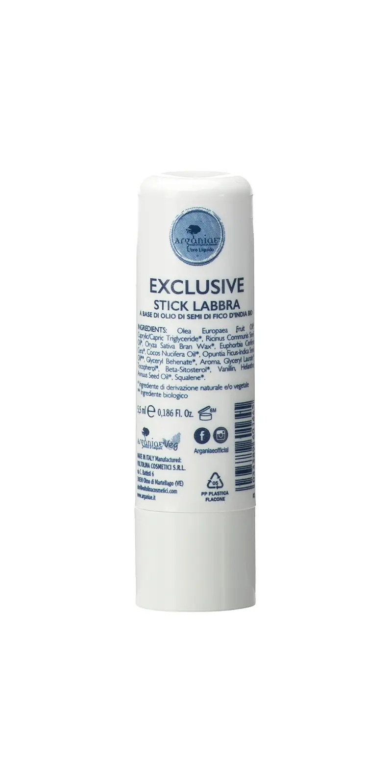 Stick Labbra all’Olio di semi di Fico d'India – Linea Exclusive