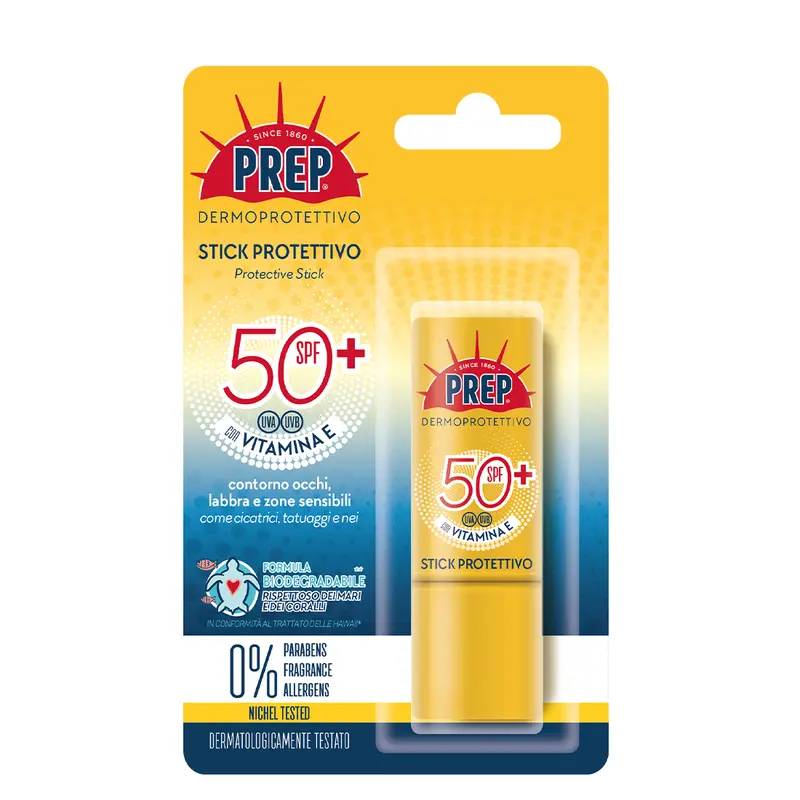 Stick Protettivo Contorno Occhi Labbra e Zone Sensibili SPF 50+