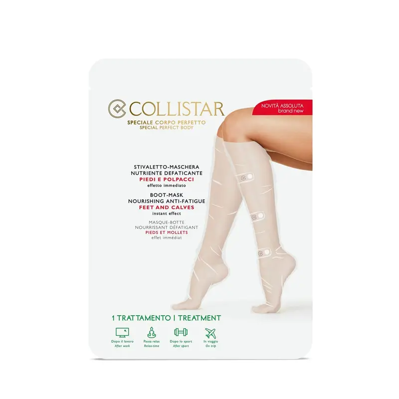 Stivaletto-maschera nutriente defaticante piedi e polpacci