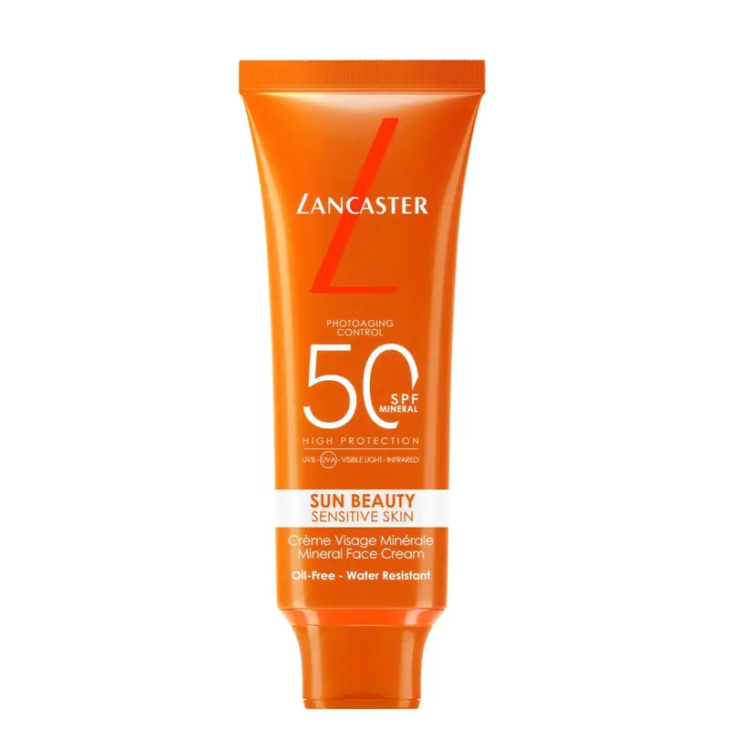 Sun Sensitive Luminous Tan Oily-Free Milky Fluid Latte Solare Viso SPF 50