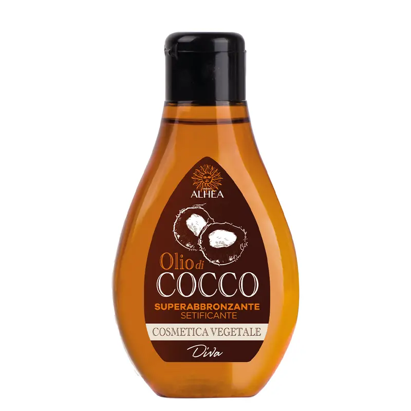 Superabbronzante Setificante Olio di Cocco