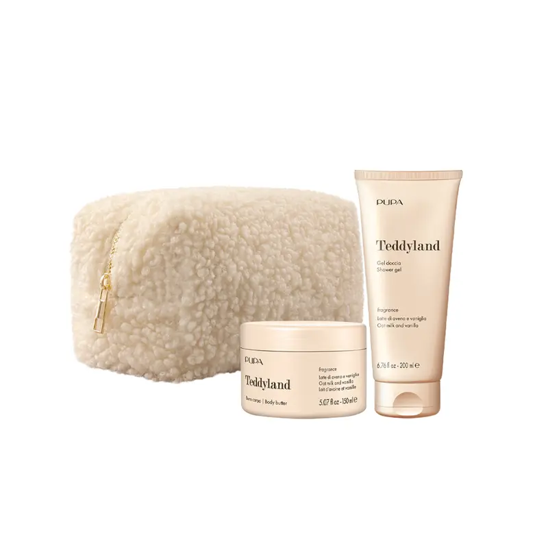 Teddyland Latte di Avena e Vaniglia Kit con Burro Corpo Cofanetto Regalo