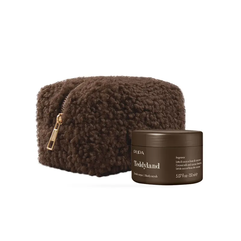 Teddyland Latte di cocco e fave di cacao Scrub Corpo