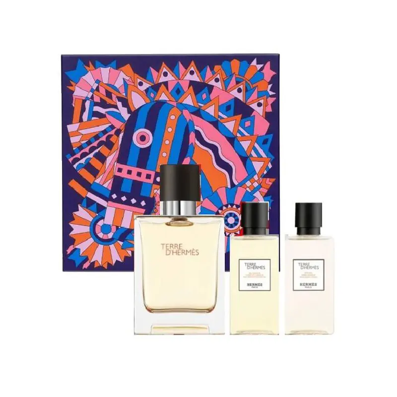 Terre d'hermes Cofanetto Regalo con Dopobarba e bagnoschiuma