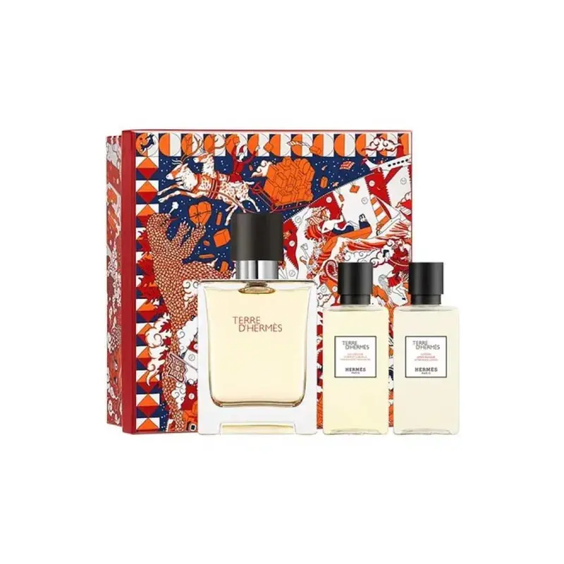Terre d'Hermes Eau de toilette Cofanetto regalo con docciaschiuma e dopobarba