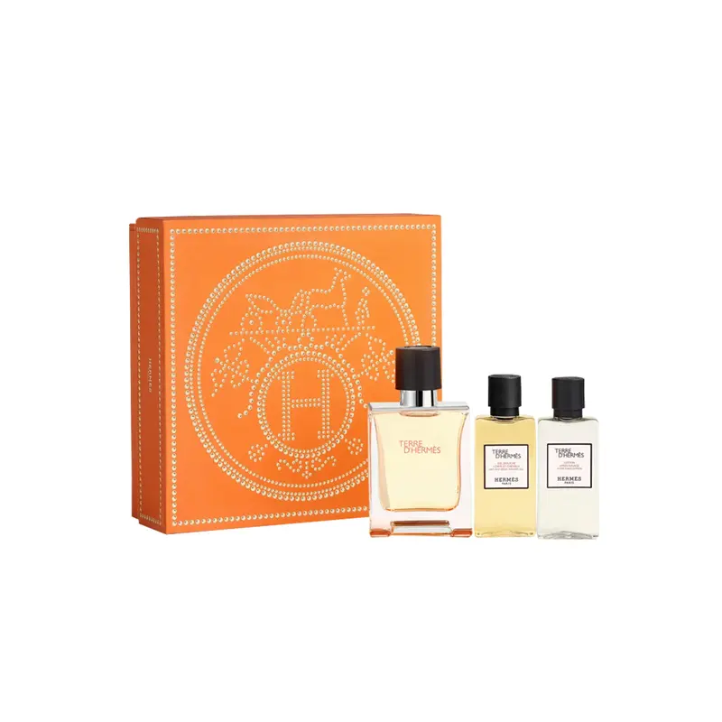 Terre d'Hermès Eau de Toilette Gift Set con Dopobarba