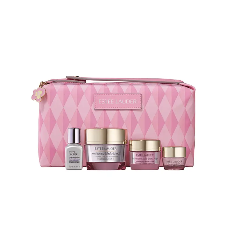 The radiance routine Resilience Multi Effect Skincare Set