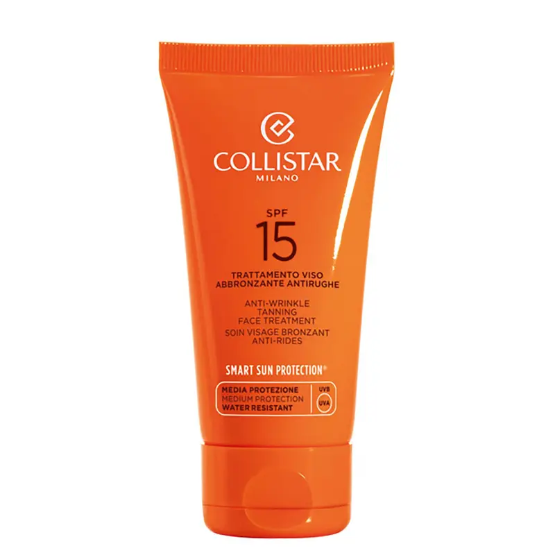 Trattamento Viso Abbronzante Antirughe SPF 15