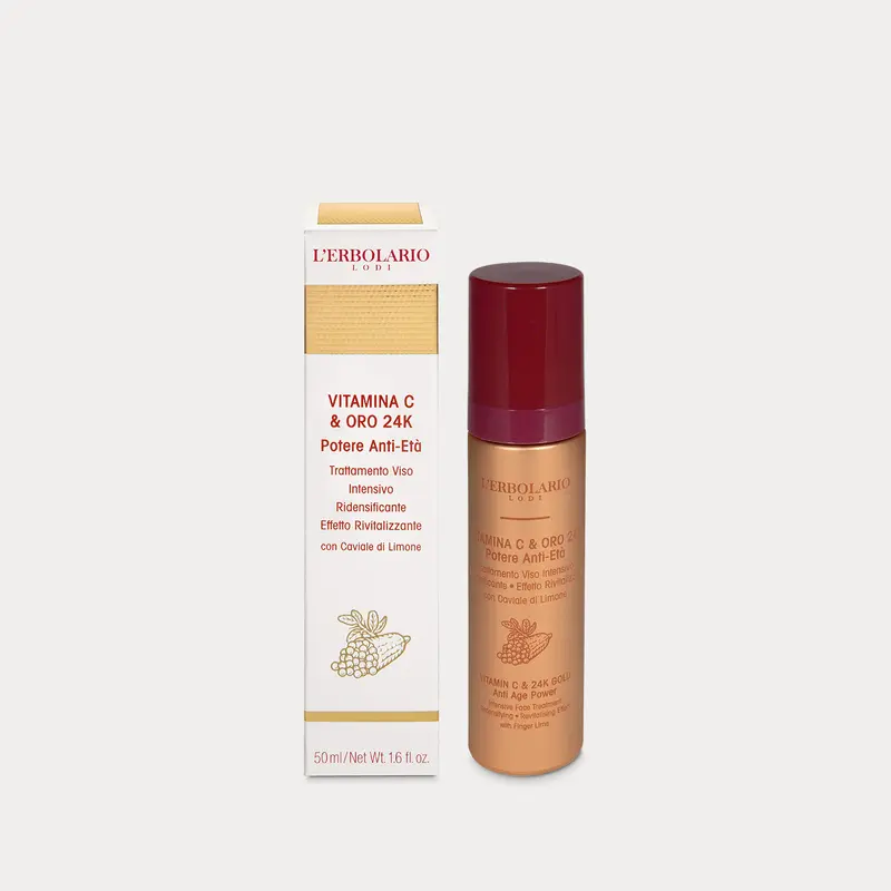 Trattamento Viso Vitamina C & Oro 24K