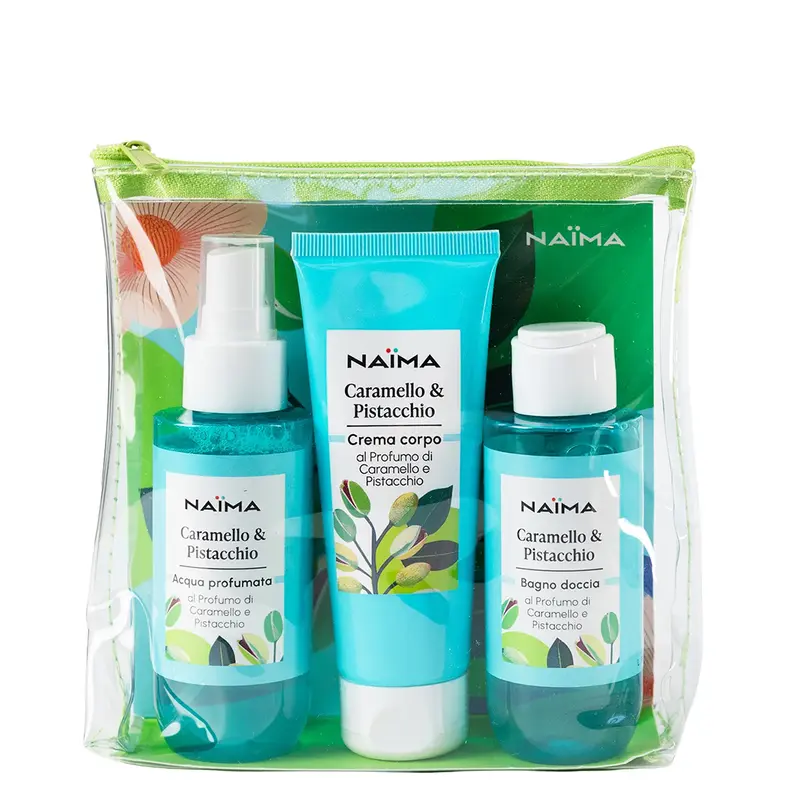 Travel Kit Pistacchio e Caramello