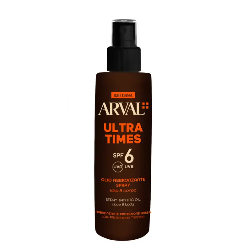 Ultra Times Olio Abbronzante Spray Viso e Corpo SPF 6