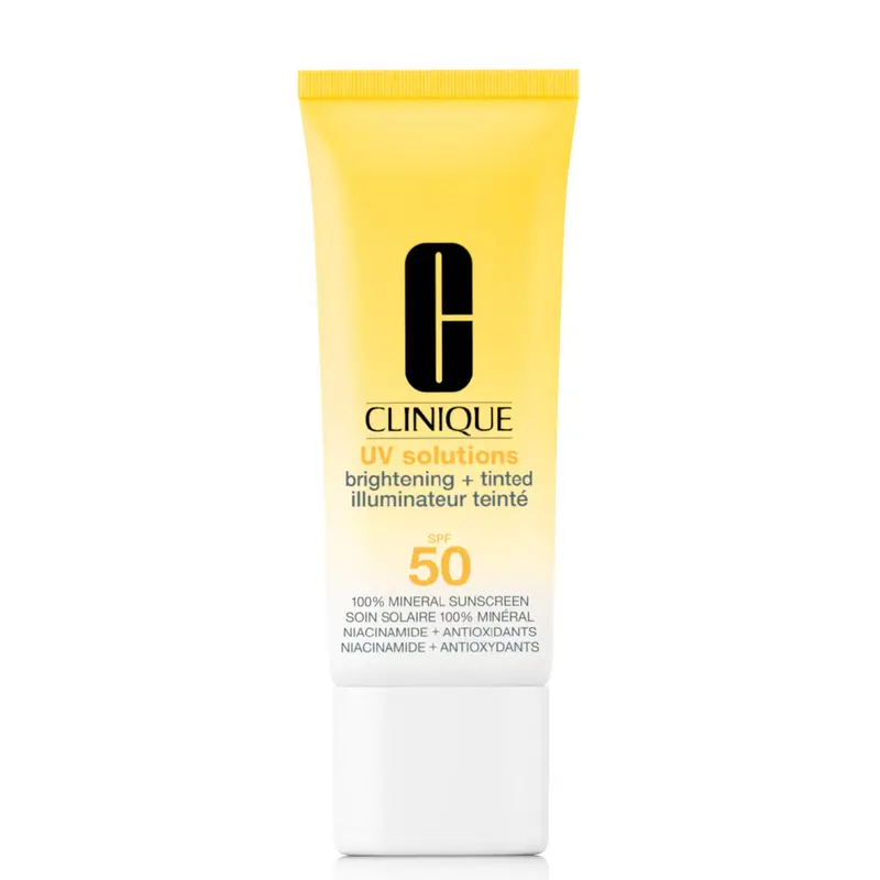 UV Solutions Brightening + Tinted Sunscreen SPF 50/PA+++
