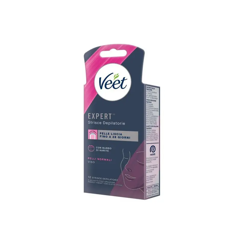 Veet Easy Gel Strisce depilatorie Viso