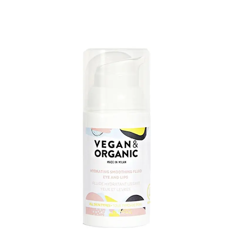 Vegan&Organic Hydrating Smoothing Fluid Eye and Lips All Skin Types 30 ml