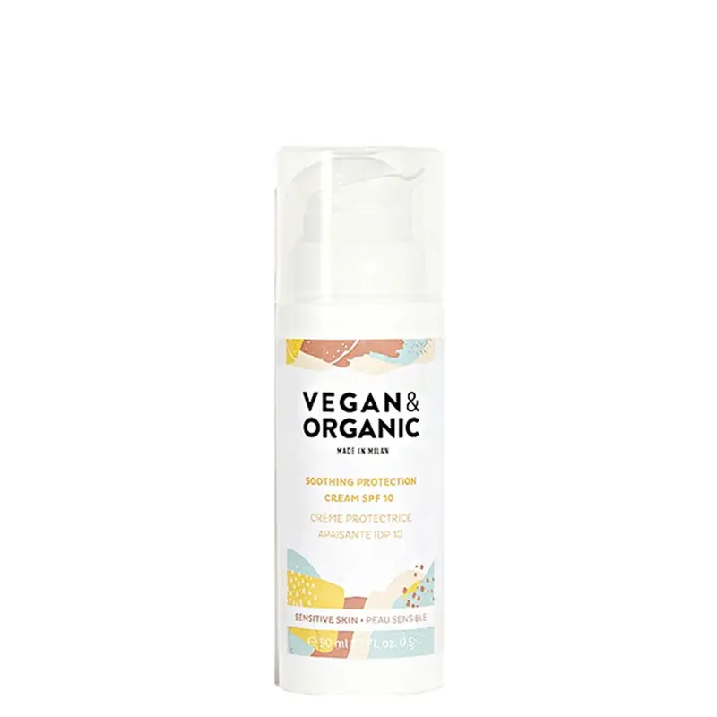Vegan&Organic Soothing Protection Cream SPF10 Sensitive Skin 50 ml