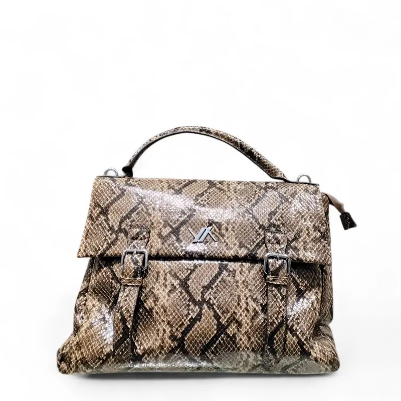 VERDE FASHION | Borsa Morbida ecopelle lucida