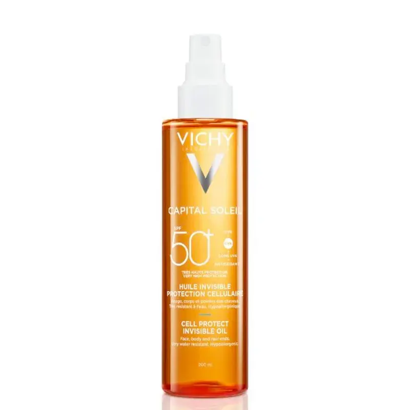 VICHY Ideal Soleil Olio Invisibile Cell Protect 200 ml