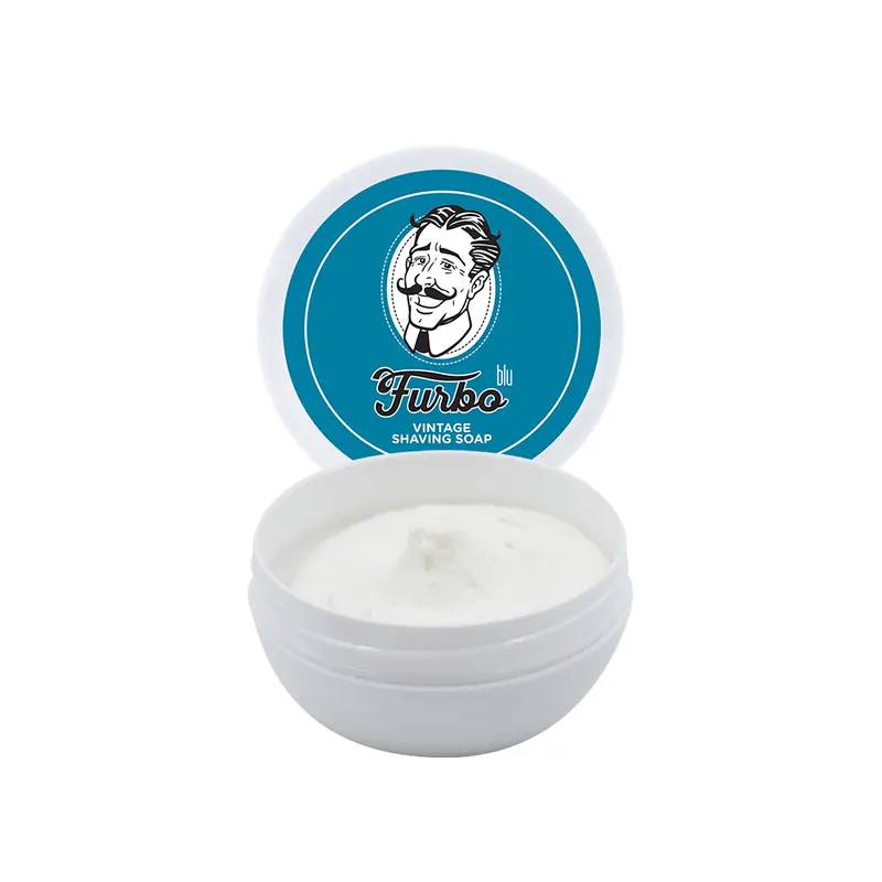 Vintage Blu Sapone da Barba